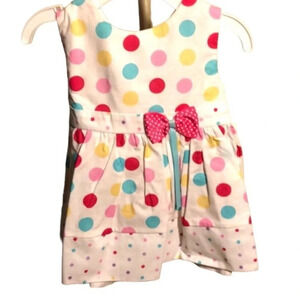 RARE EDITIONS NEW BOUTIQUE BABY INFANT GIRL DRESS DRESSES SUMMER SIZE 3 MONTHS